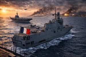 Guerra Iran portaelicotteri Francia