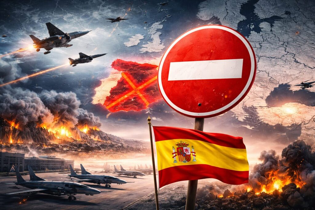 Guerra Iran spazio aereo Spagna