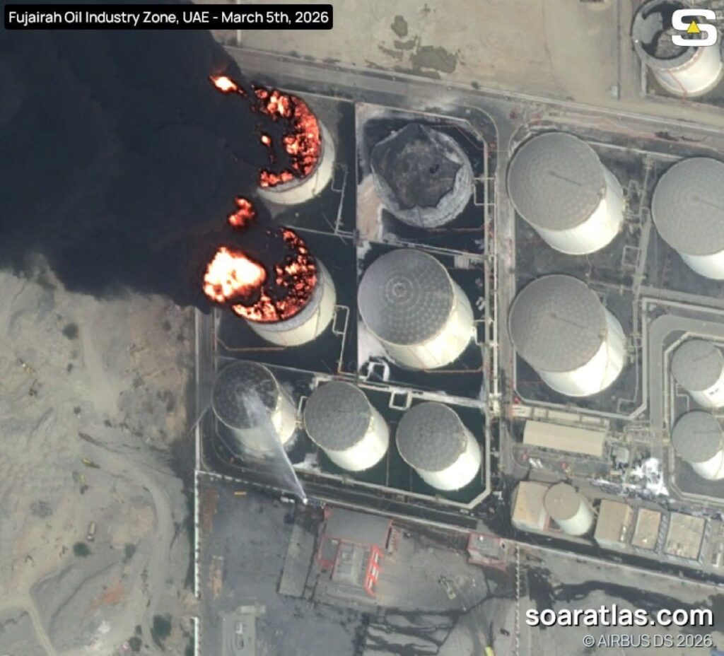 Incendio Al Fujairah