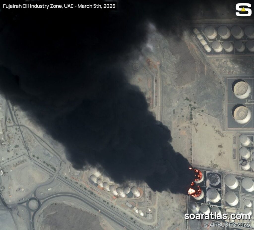 Incendio Al Fujairah