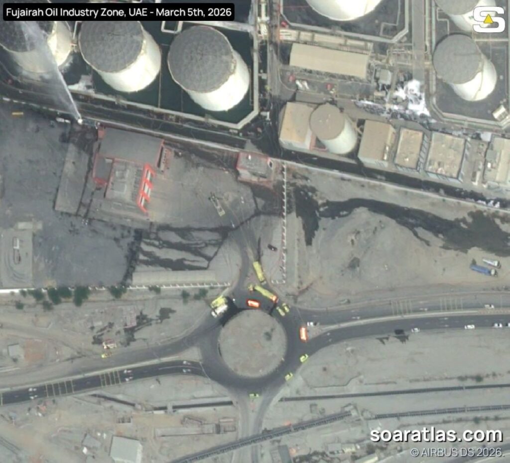 Incendio Al Fujairah