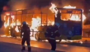 Incendio Autobus Svizzera