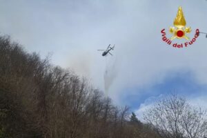 Incendio Campo Ligure