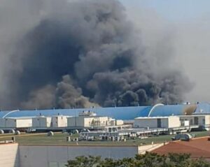 Incendio Corea del Sud