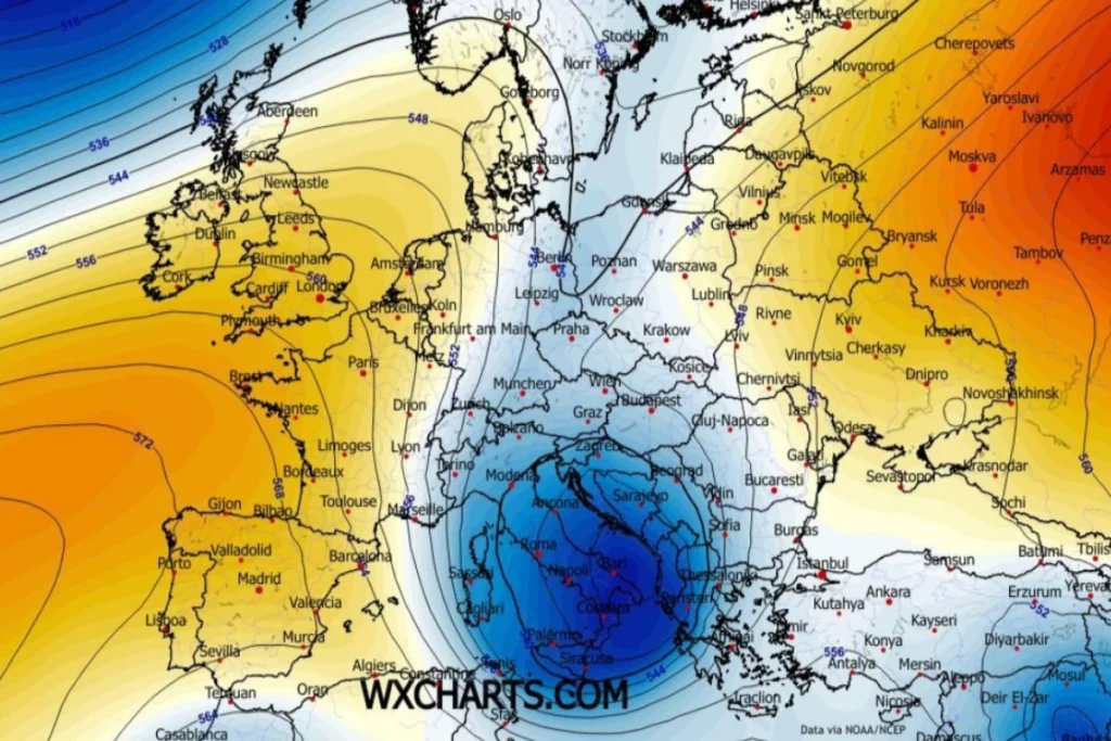 Irruzione gelida 26-27 marzo