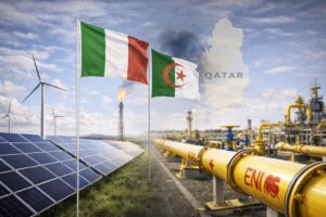 Italia gas Qatar rinnovabili