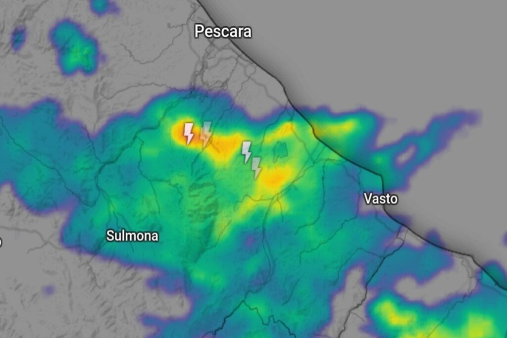 Maltempo Abruzzo 16 marzo