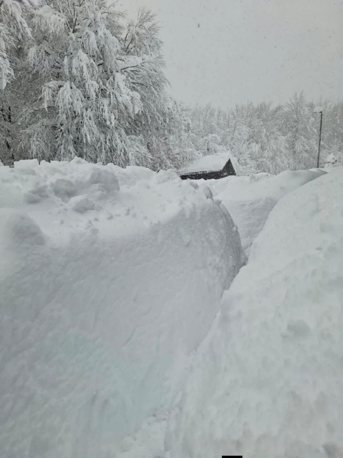 Maltempo Croazia neve
