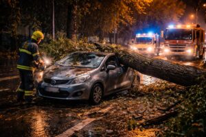 Maltempo Lazio albero Frosinone