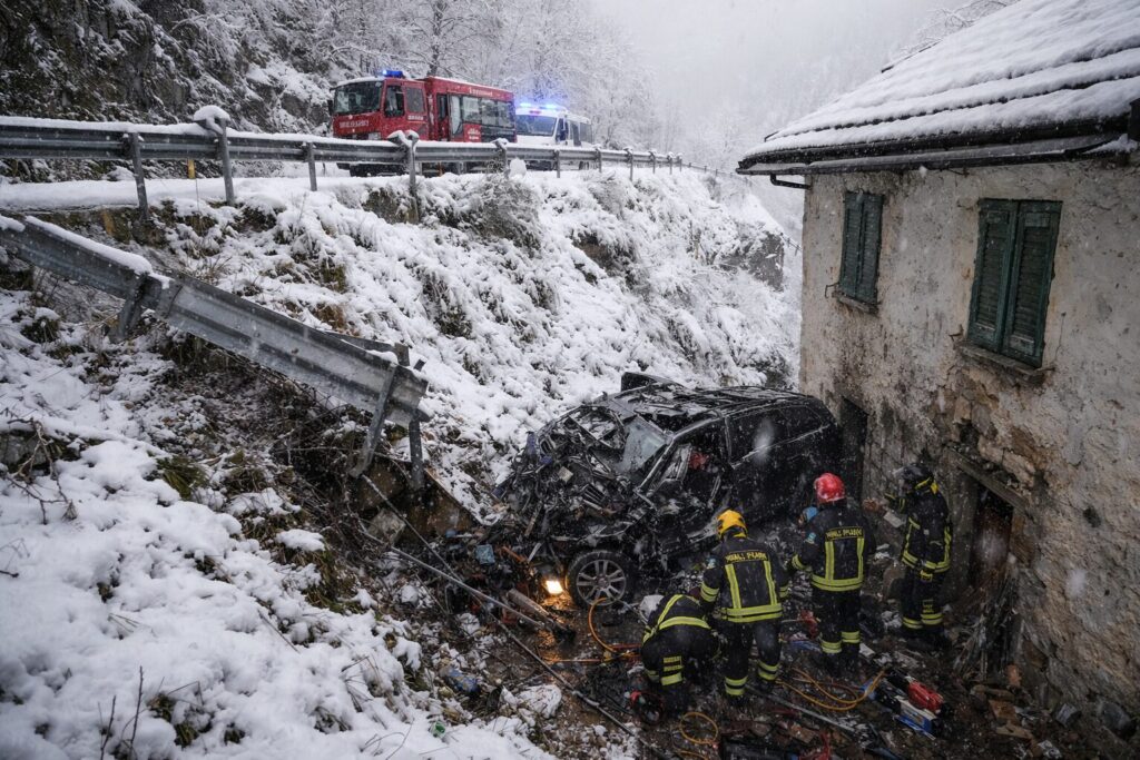 Maltempo Piemonte incidente