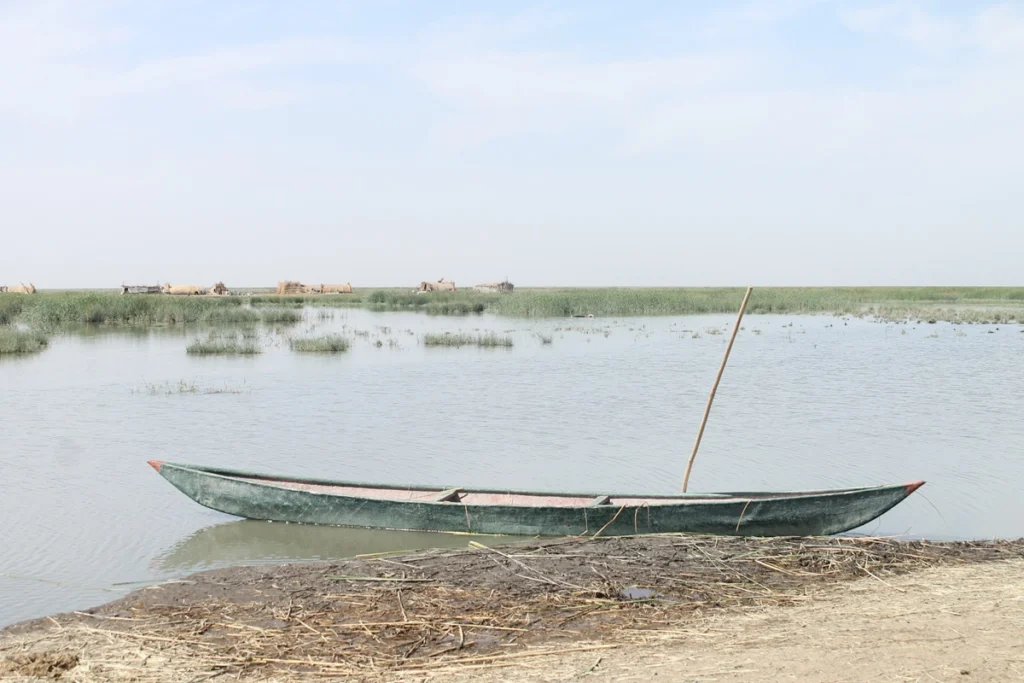 Marshlands con imbarcazione