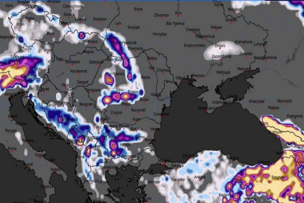Meteo Balcani neve
