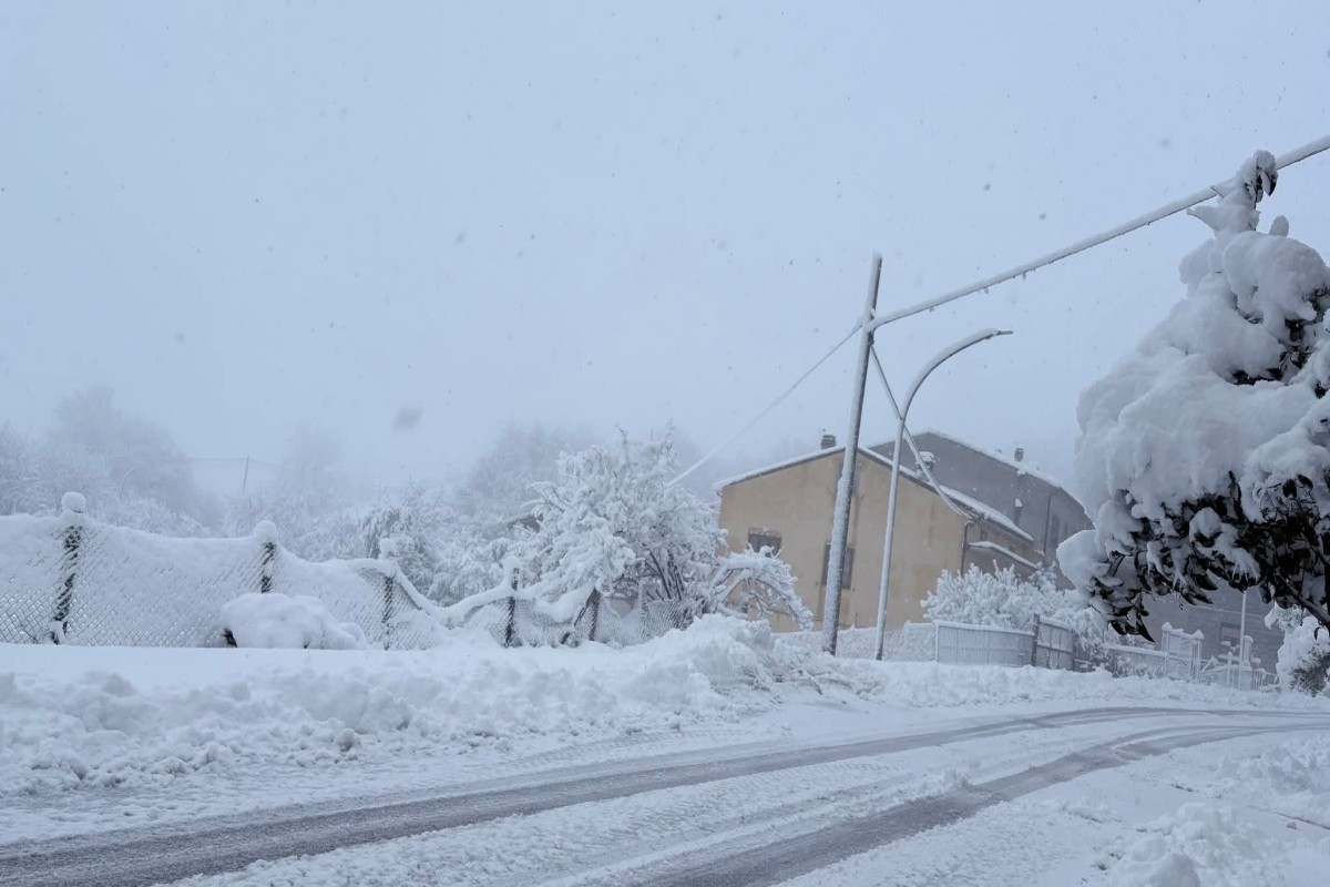 Neve Borrello Abruzzo 