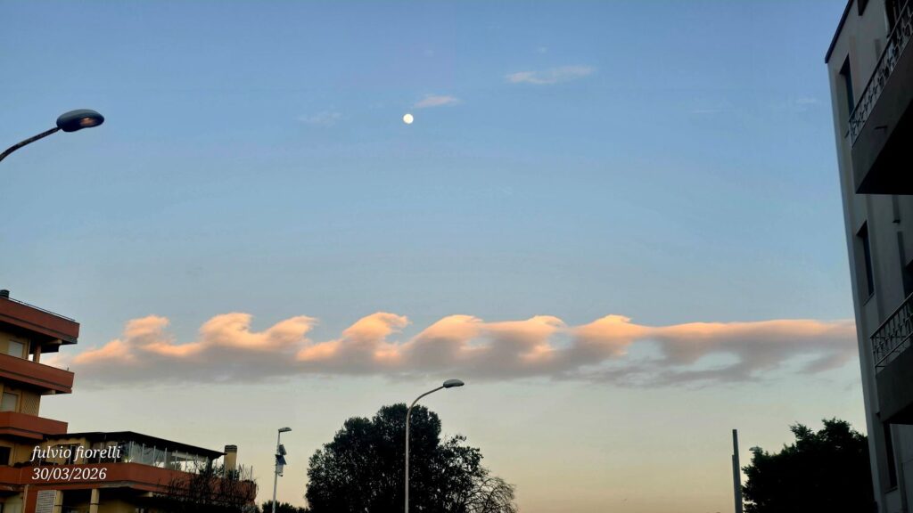 Nuvole di Kelvin Helmholtz