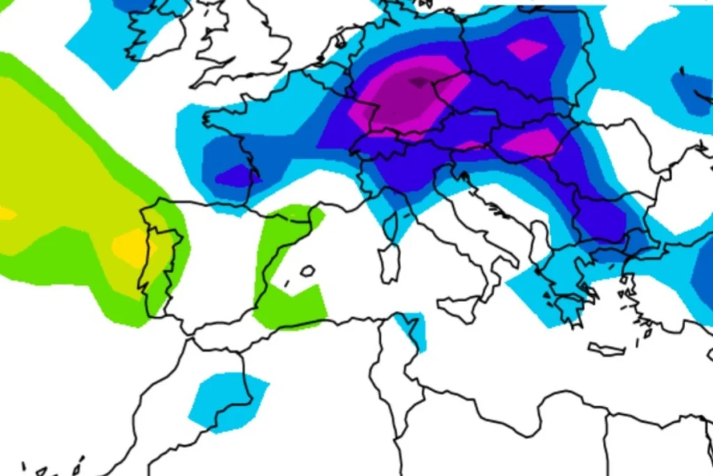 Previsioni meteo Aprile 2026 Europa