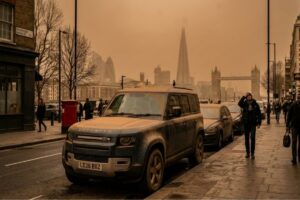 Sabbia sahariana Londra