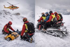 Soccorso Alpino Abruzzo neve vento forte
