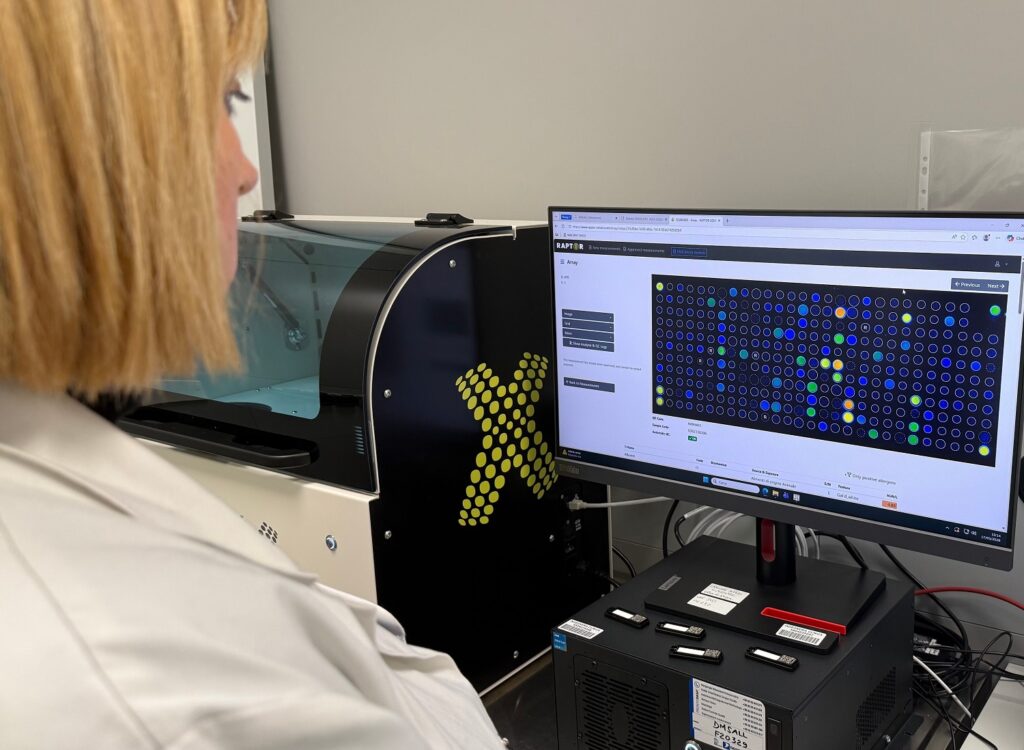 Strumento analisi molecolare allergeni Bambino Gesù allergie