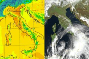 Temperature massime e satellite 16 marzo