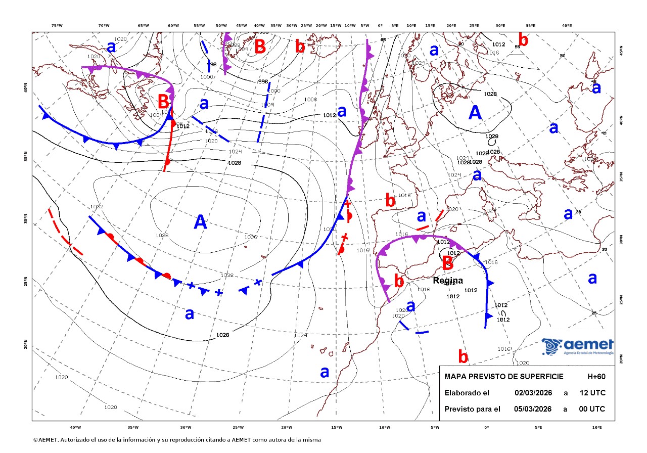 Tempesta Regina Spagna