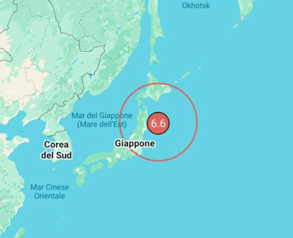 Terremoto Giappone