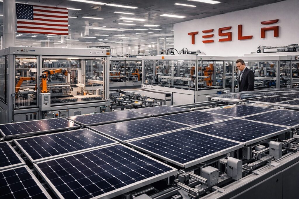 Tesla energia solare