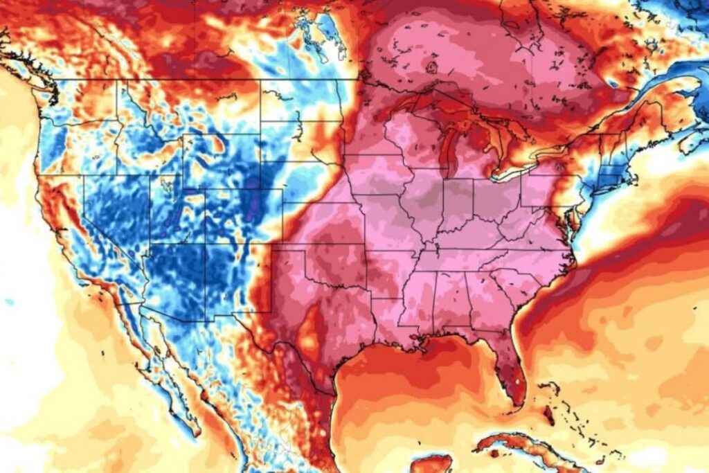 Usa caldo record 7 marzo