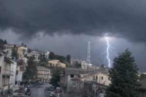 Violenti temporali Abruzzo
