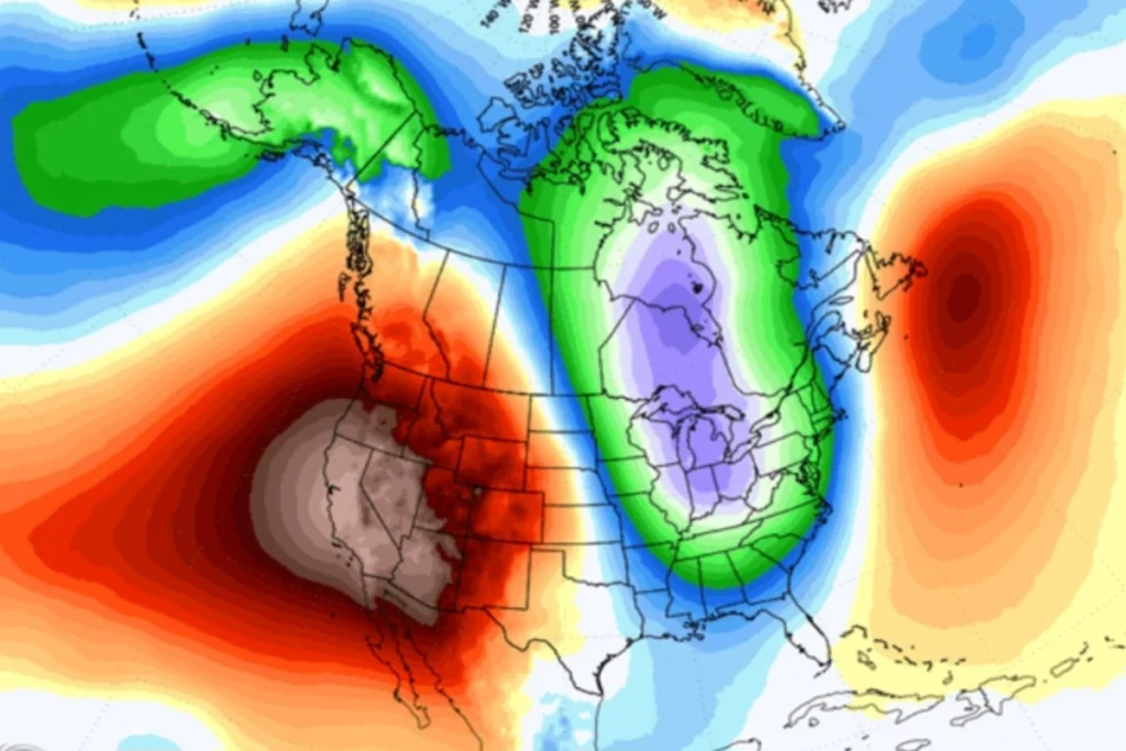 Vortice Polare USA east Coast