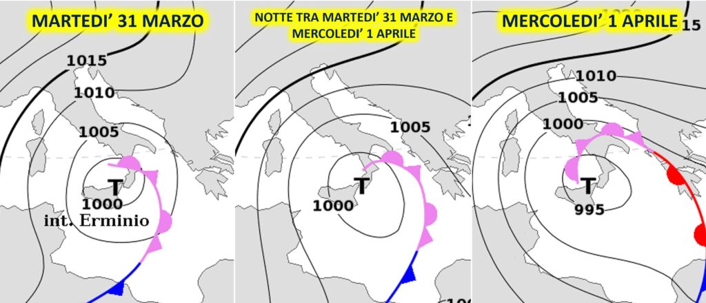 allerta medicane erminio