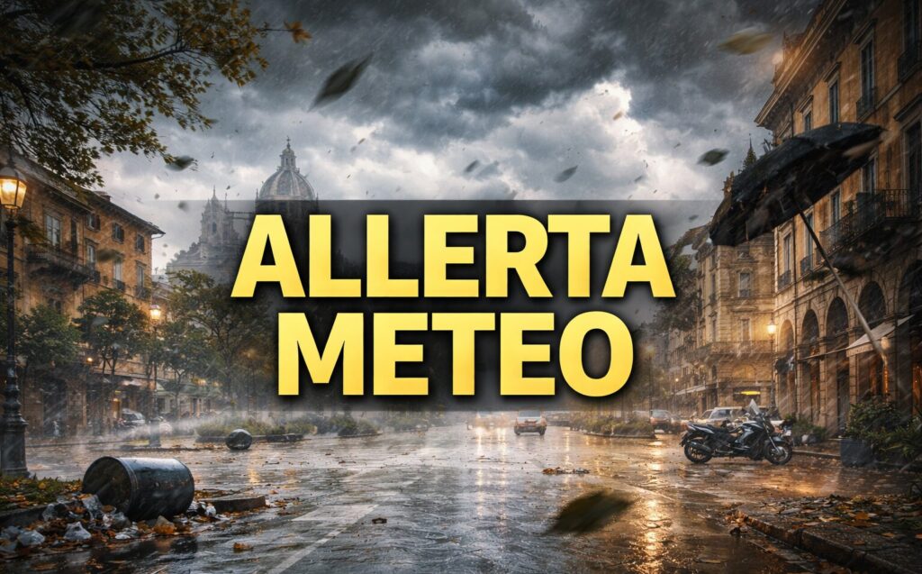 allerta meteo domani burrasca forte aeronautica militare