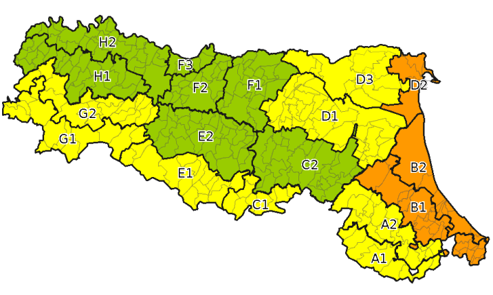 allerta meteo emilia romagna