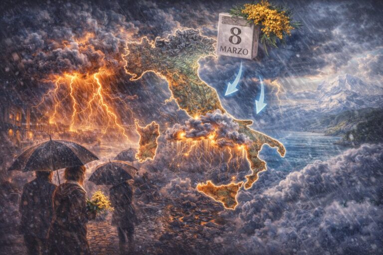 allerta meteo festa della donna