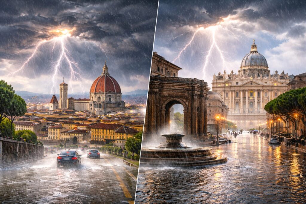 allerta meteo firenze roma