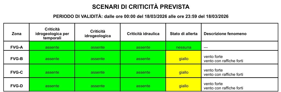 allerta meteo fvg