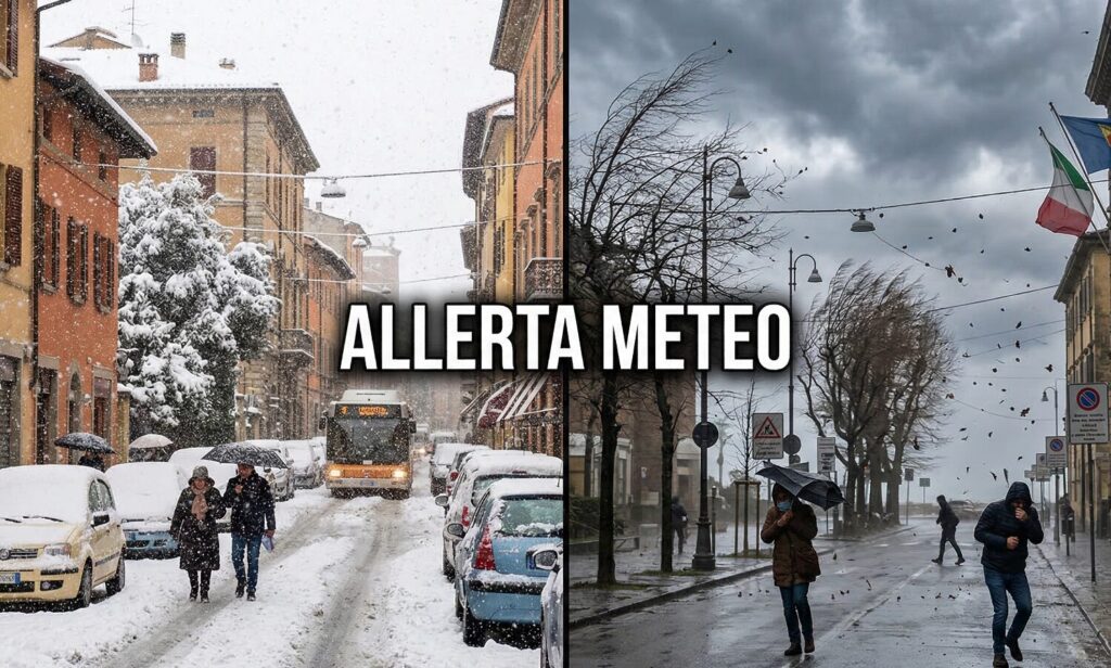 allerta meteo neve burrasca