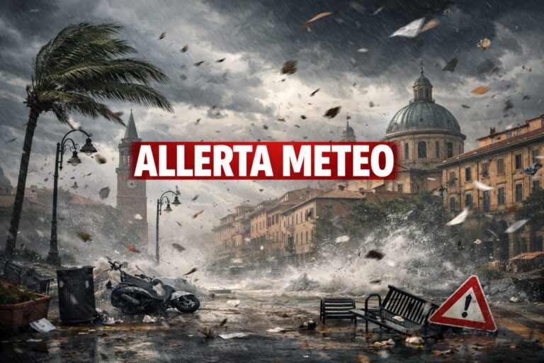 allerta meteo vento forte burrasca aeronautica militare ciclone deborah