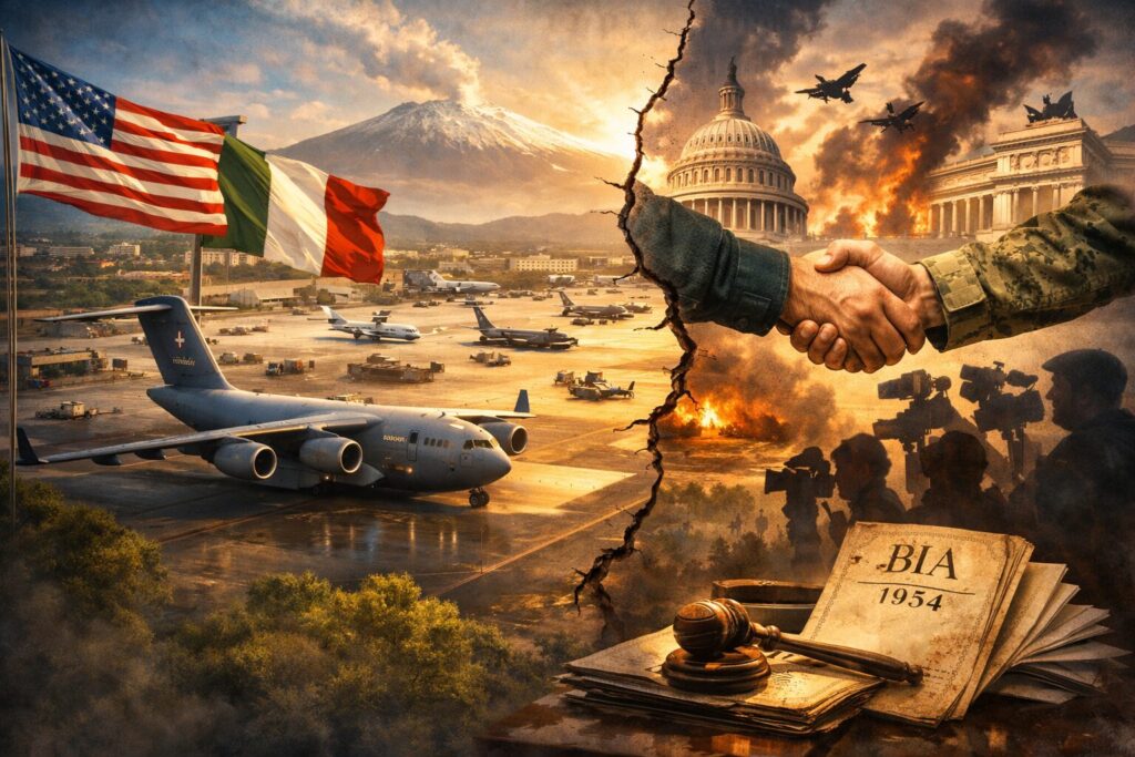 basi militari italia usa