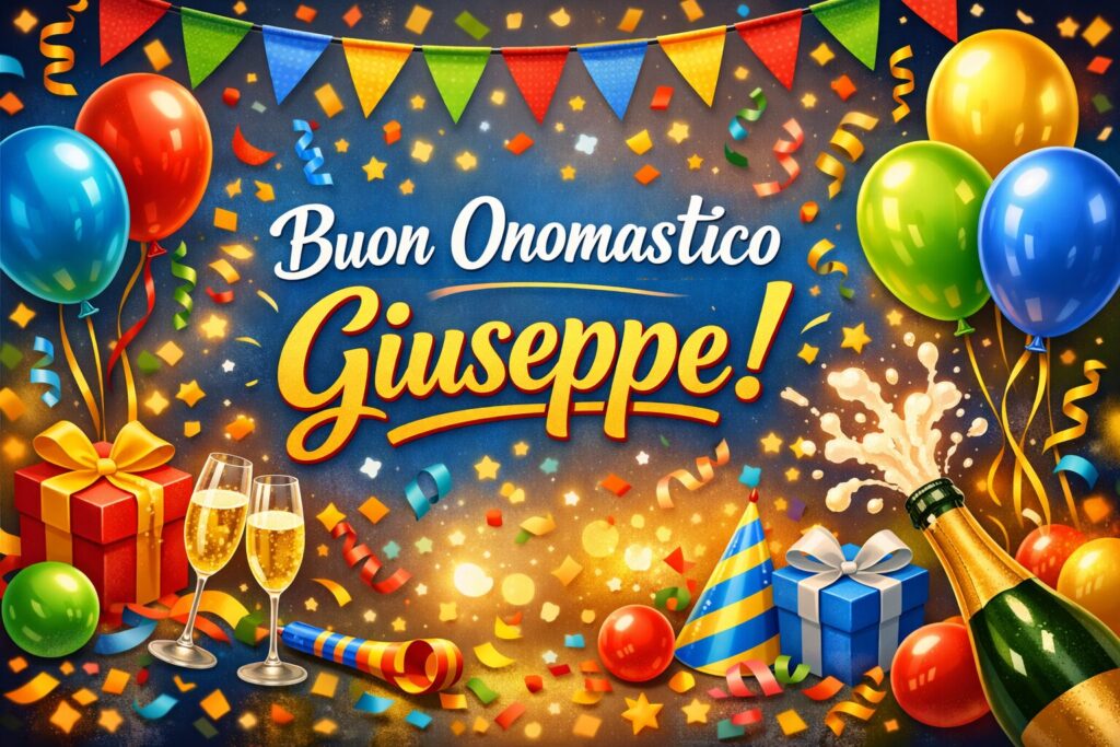 buon onomastico giuseppe giuseppina 19 marzo 2026 oggi immagini frasi auguri