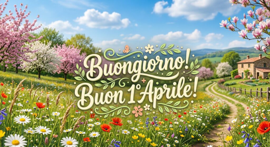 buongiorno buon 1 aprile