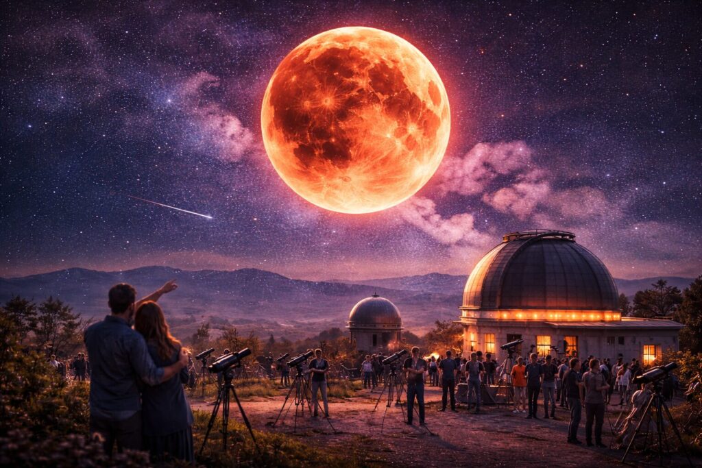 eclissi luna oggi