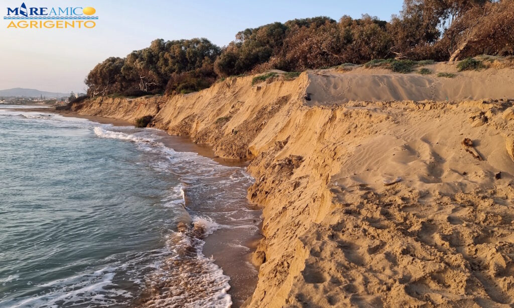 erosione costiera san leone agrigento
