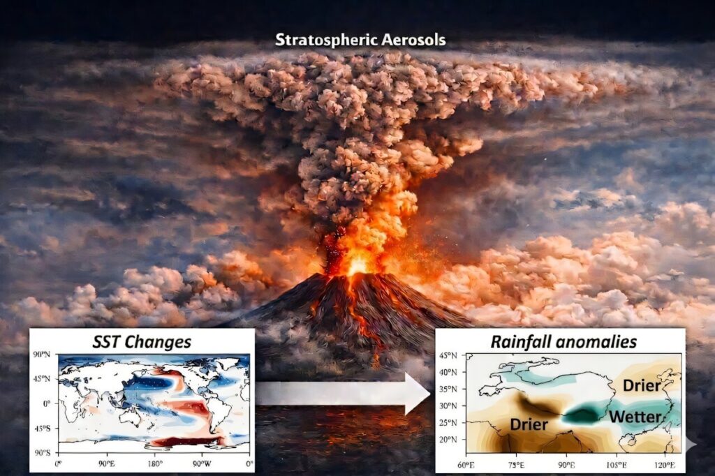 eruzioni vulcaniche monsoni asia