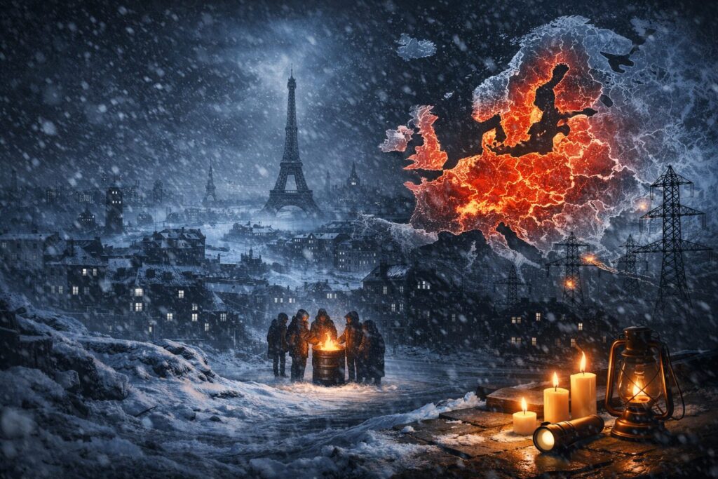 freddo europa razionamenti blackout