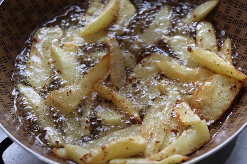 friggere olio frittura