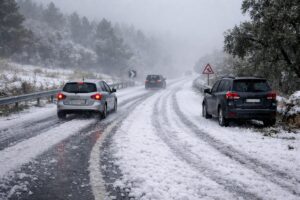 grandinata grandine strada gargano puglia maltempo