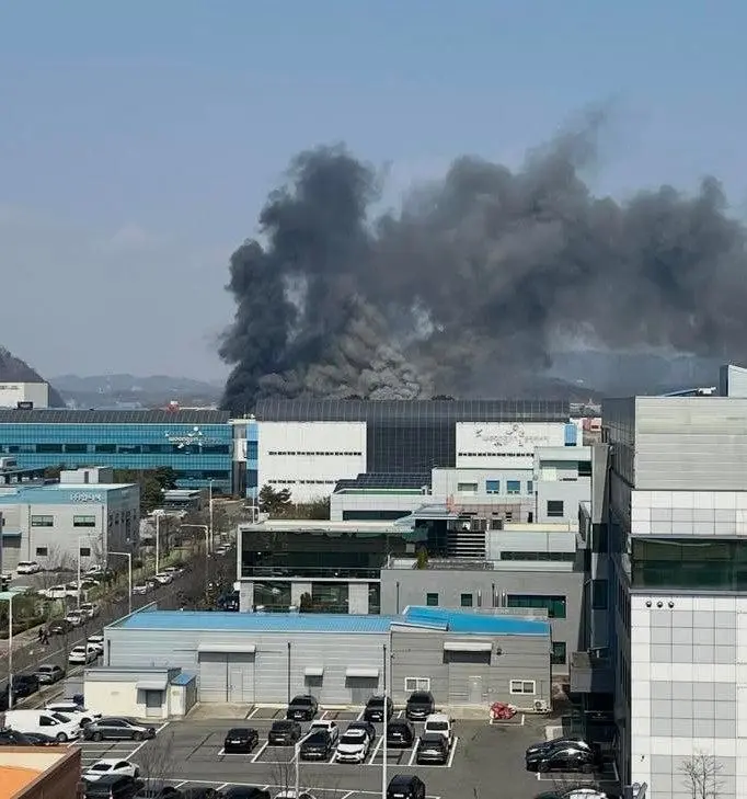 incendio corea del sud