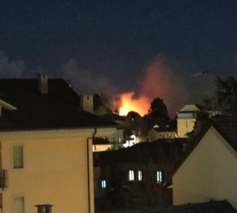 incendio piemonte