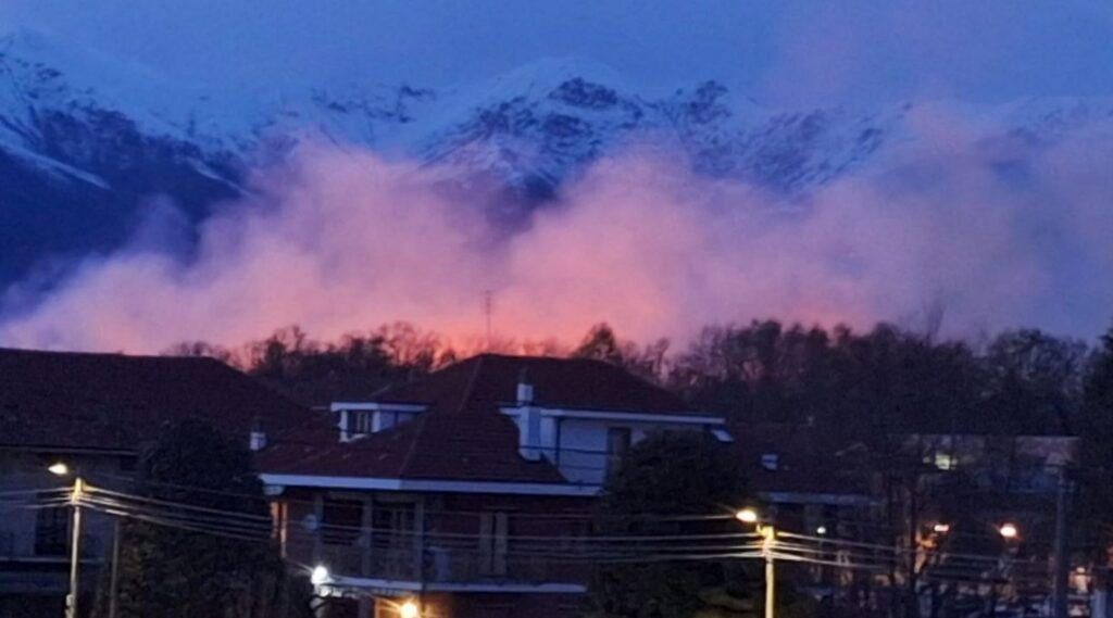 incendio piemonte