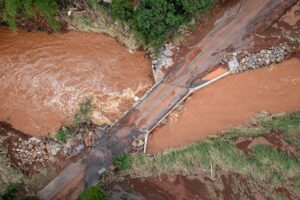 inondazioni alluvione Oahu Hawaii